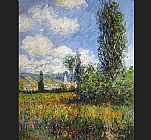 Claude Monet Lane In The Poppy Fields painting